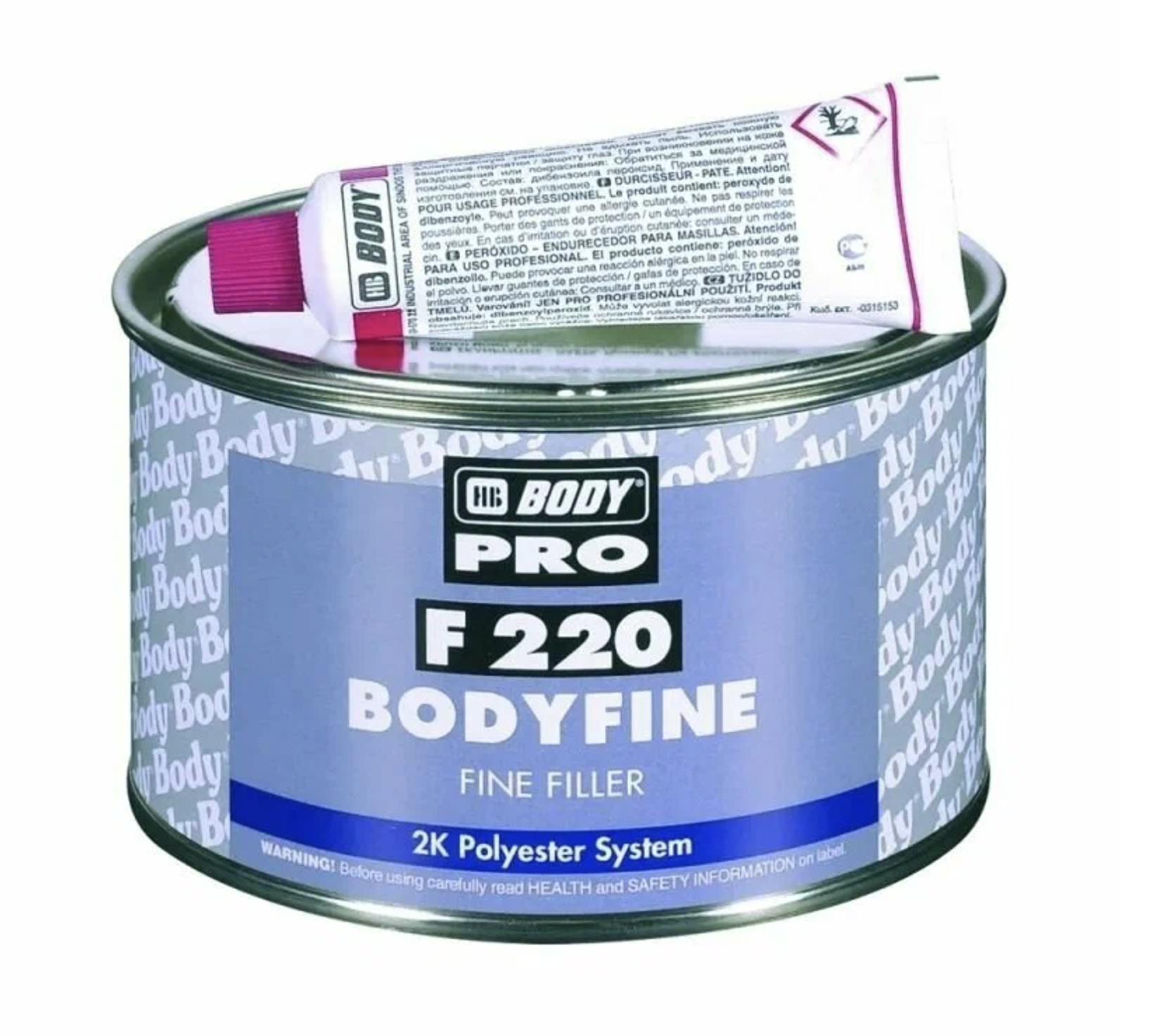 BODY PRO 220 FINE Шпатлевка финишная (1кг)