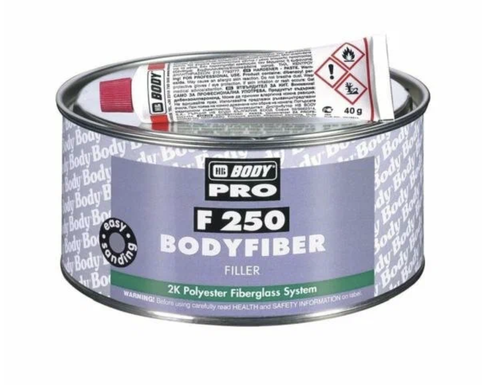 BODY PRO 250 FIBER Шпатлевка (1,46кг)