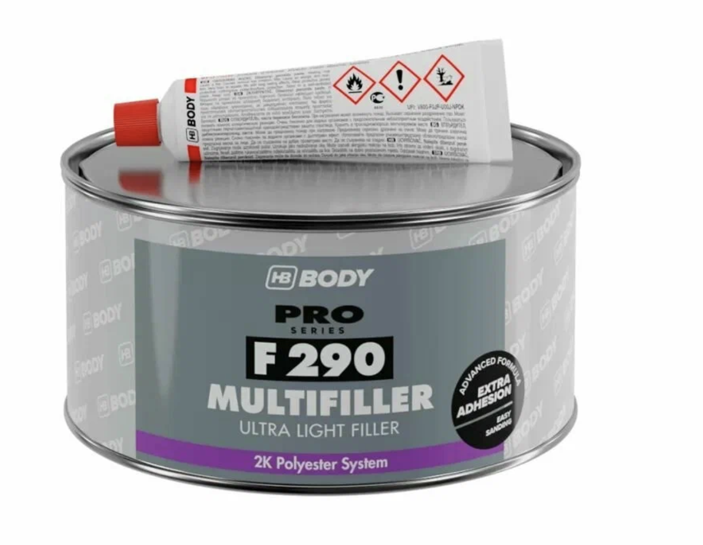 BODY 290 Шпатлевка сверхлегкая универсальная 2К (0.2 л)