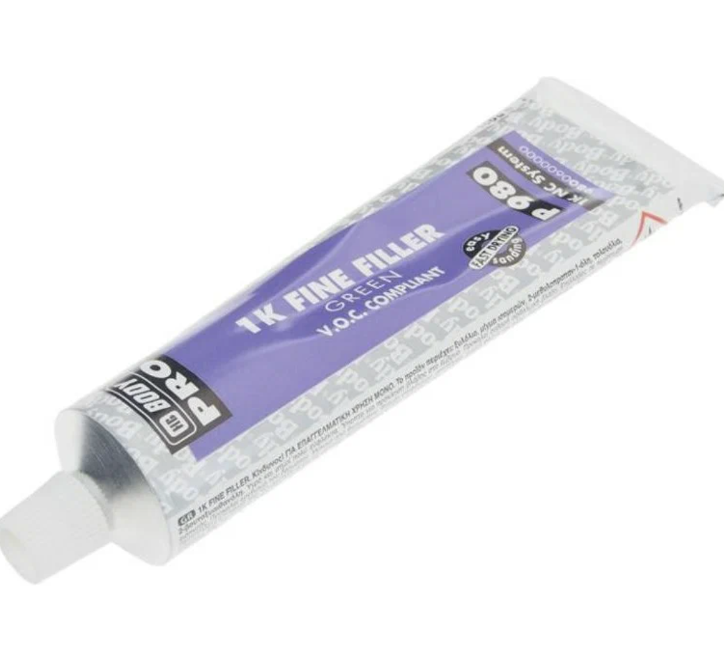 BODY PRO 980 NITRO Шпатлевка быстросохнущая 1К (150гр)
