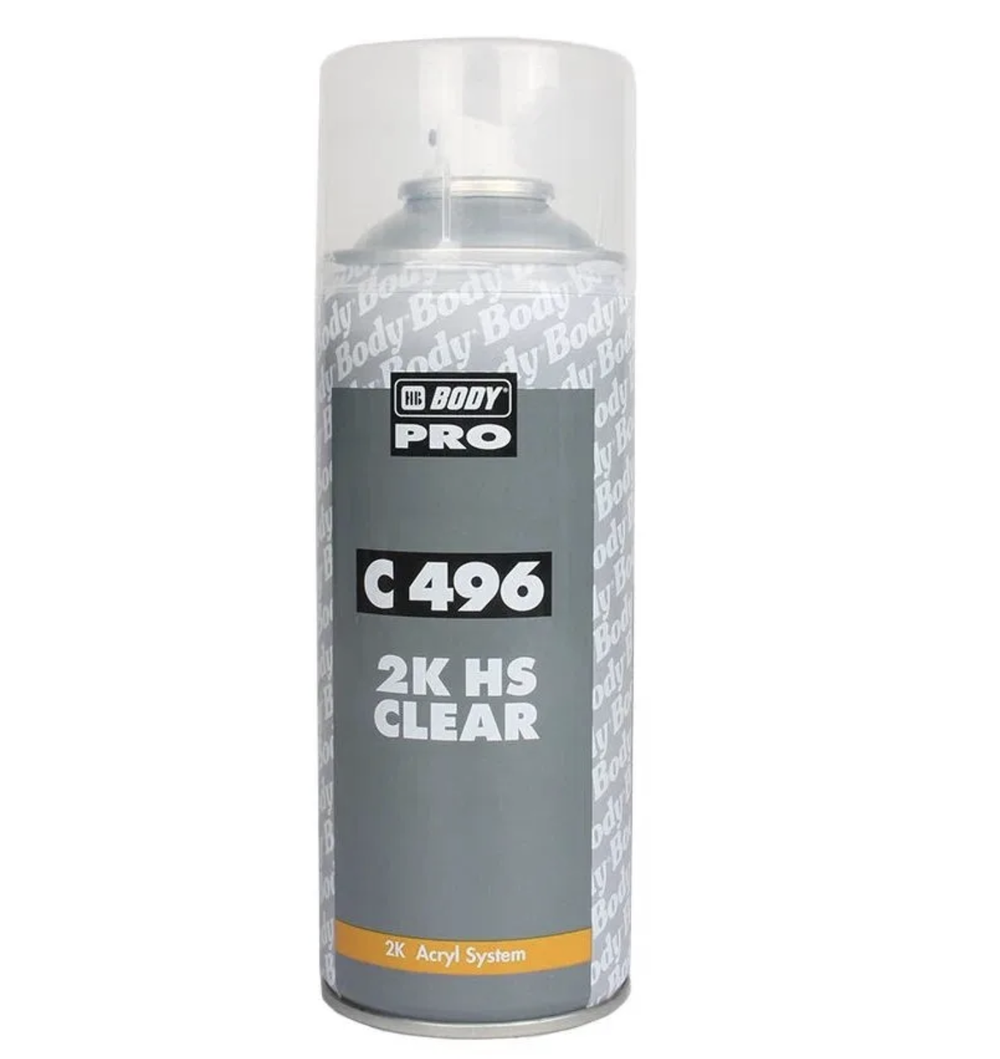 BODY 496 HS Лак аэрозольный (0,4л) безцвет.