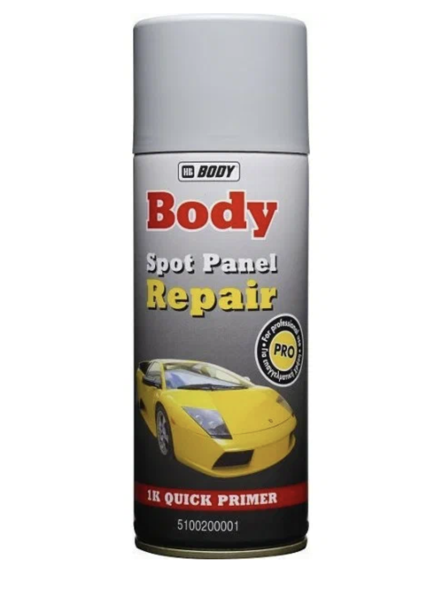 BODY Spot Repair Аэрозольный грунт для точечного ремонта (0.4 л) черный
