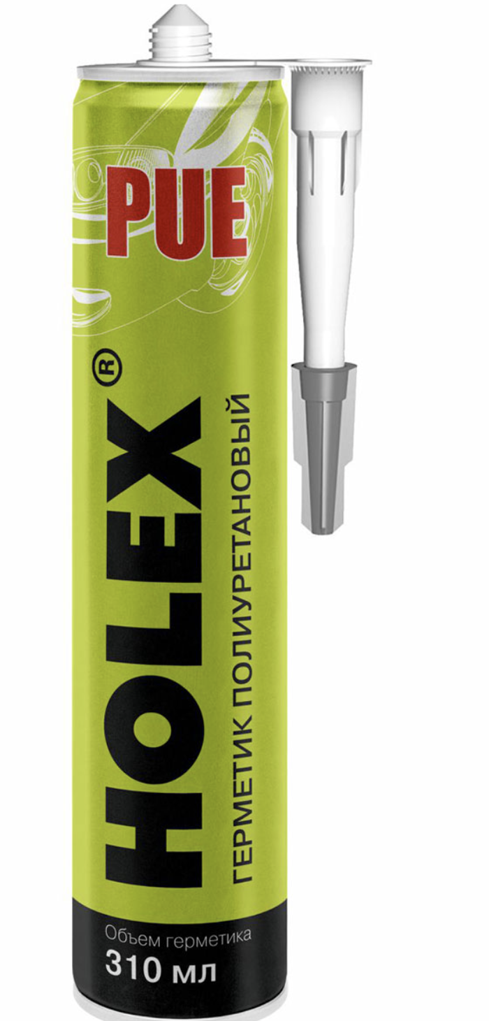 HOLEX Герметик шовный полиуритановый (310мл) черный