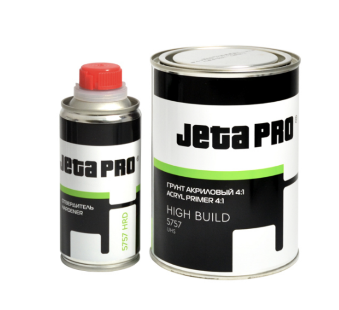 Jeta PRO 5757 HIGH BUILD UHS 4:1 Грунт акриловый (0,8+0,2л) черный