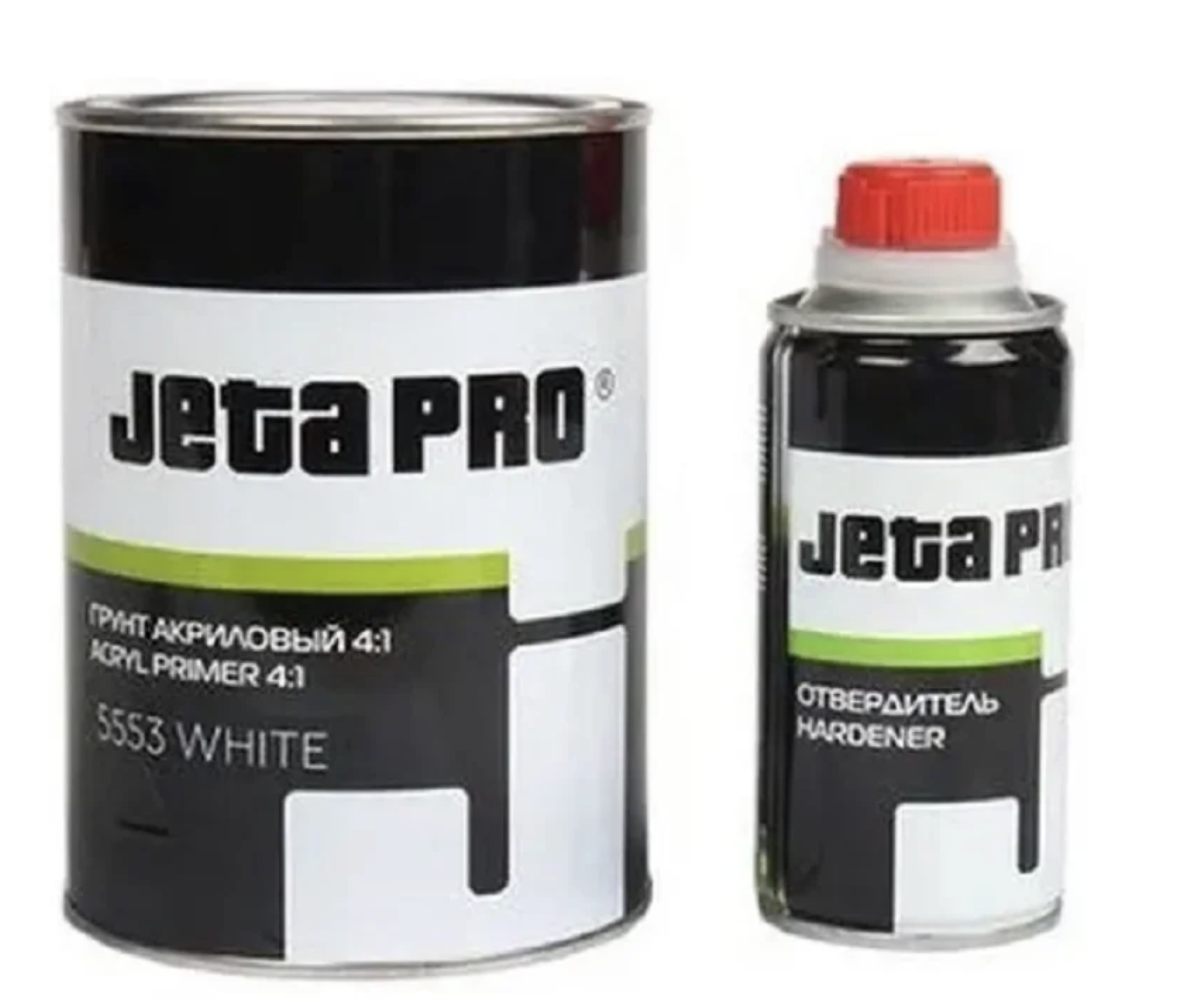 Jeta PRO 5553 Грунт акриловый (0,8+0,2л) белый (6шт/кор)