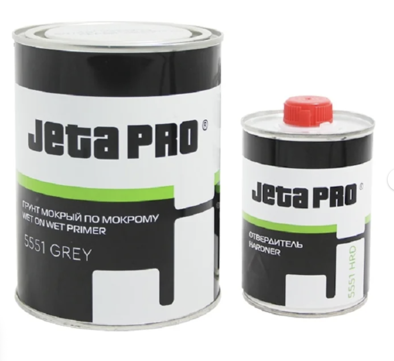 Jeta PRO 5551 Грунт мокрый по мокрому (0,75+0,25л) серый