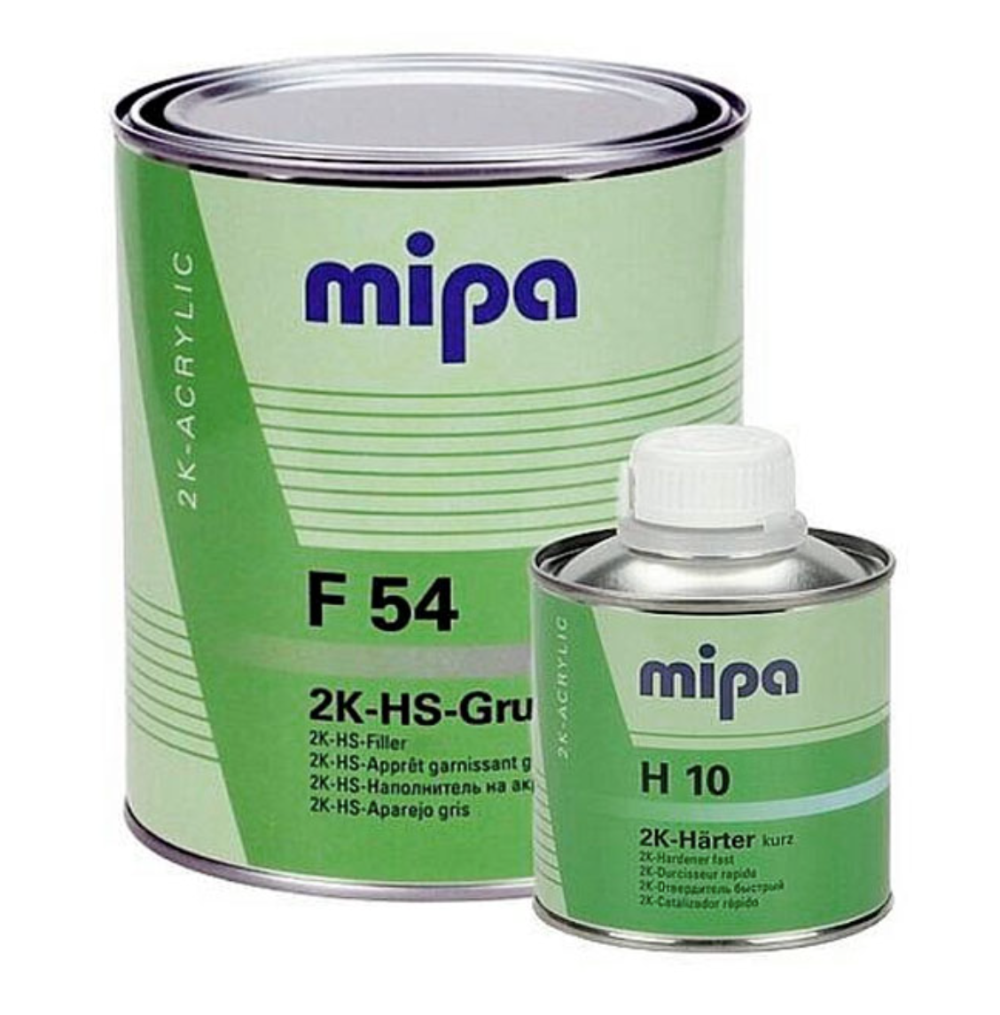 Mipa F54 Grundfiller 2К HS Грунт акриловый (1+0,25л) белый