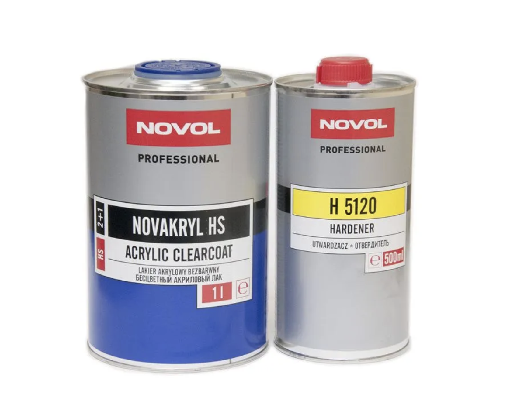 NOVOL Novakryl Акриловый лак HS 2+1, (1+0,5л)