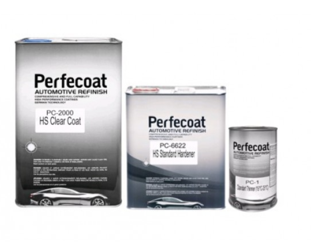 Perfecoat PC2000 HS Акриловый лак 5л Набор 3в1 (PC20005L-PC6622 2.5л-PC1 1л)