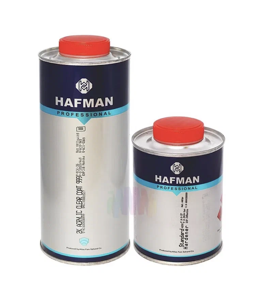 HAFMAN Standart Лак Акриловый с отвердителем 2К ( лак 1л. + отв. 0.5л)