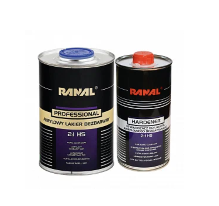 RANAL Акриловый лак матовый 2+1 HS (0.5+0.25отв)