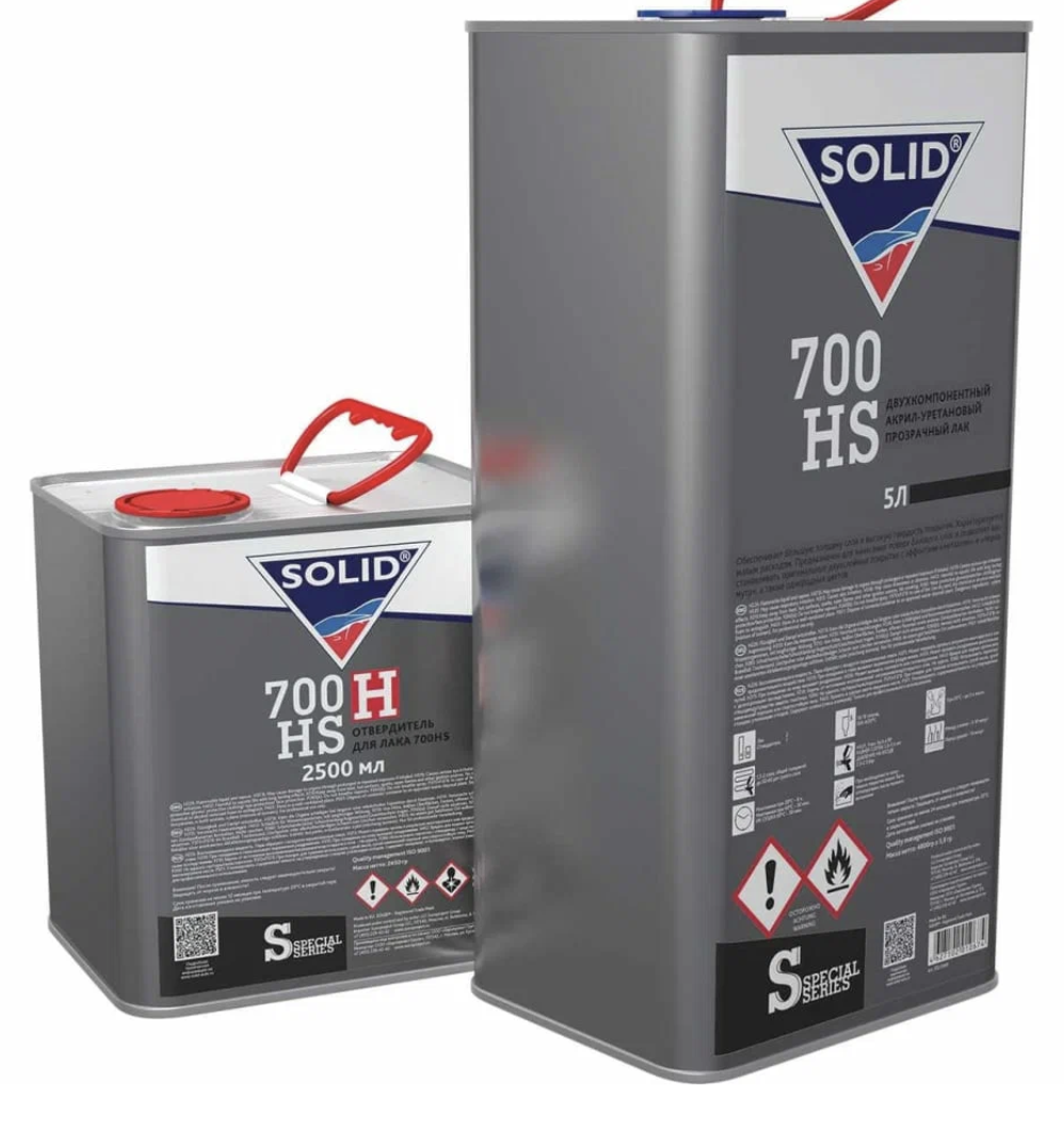 SOLID 700 HS Лак акриловый 2К (5+2,5л)
