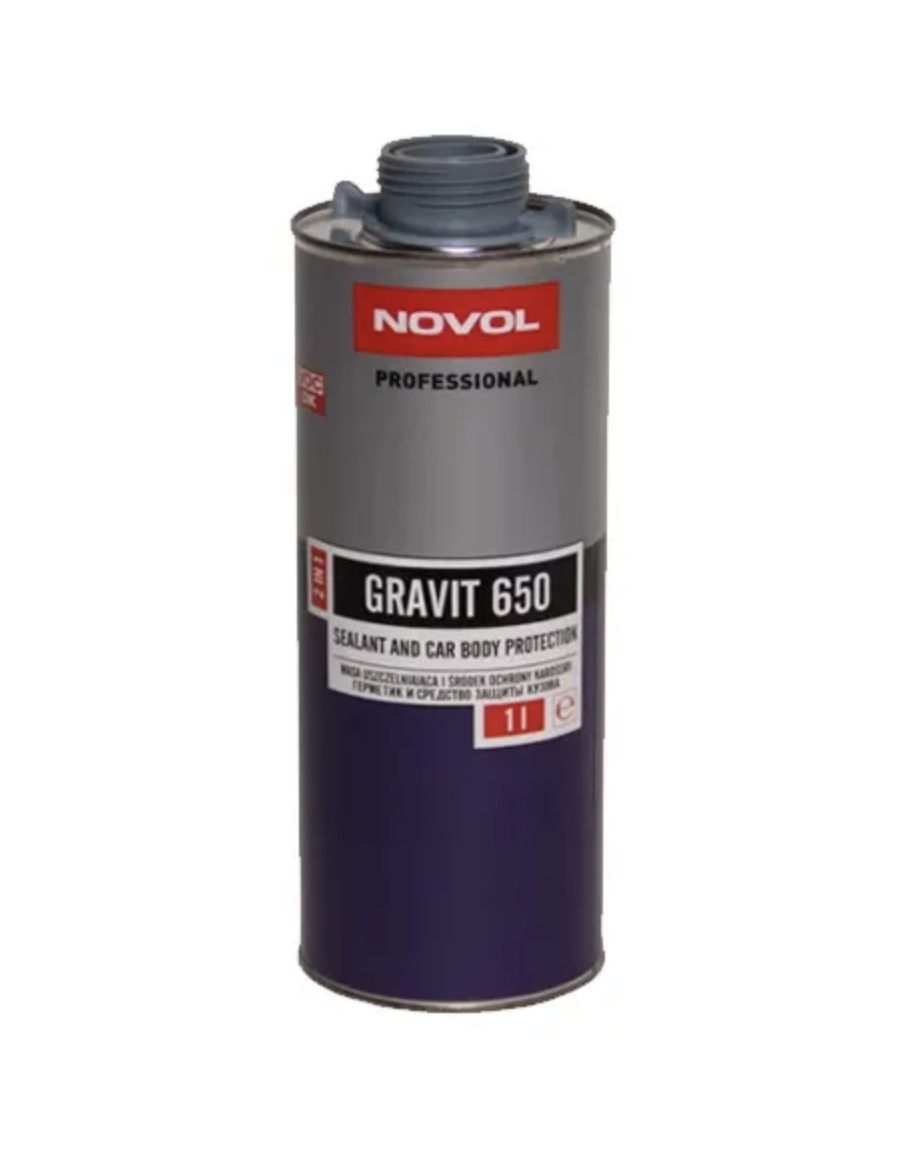 NOVOL GRAVIT 650 HS Антигравий - Герметик (1л) черный