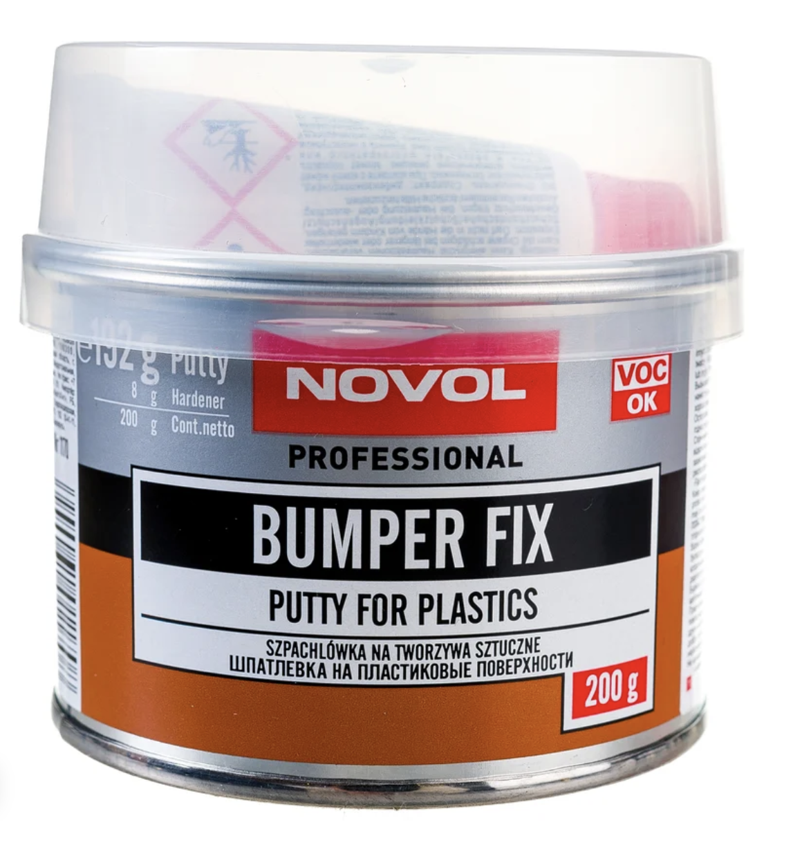 NOVOL Bumper Fix Шпатлевка для пластика (0,2г)