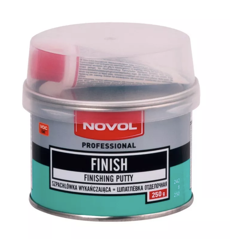 NOVOL Finish Шпатлевка отделочная (0.25кг)