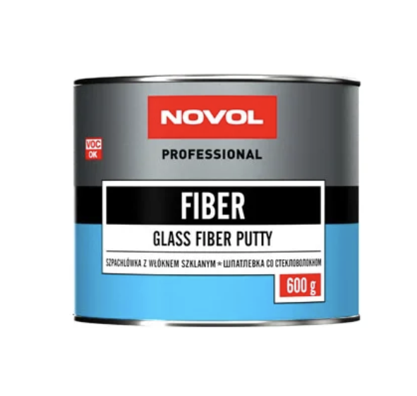 NOVOL Fiber Шпатлевка со стеклом (0,6кг)