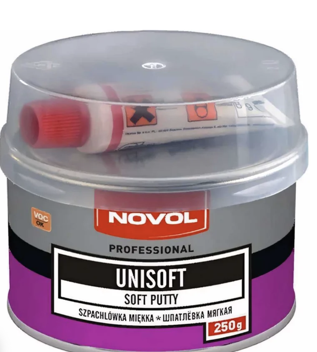 NOVOL Unisoft Шпатлевка универсальная мягкая (0,25кг)