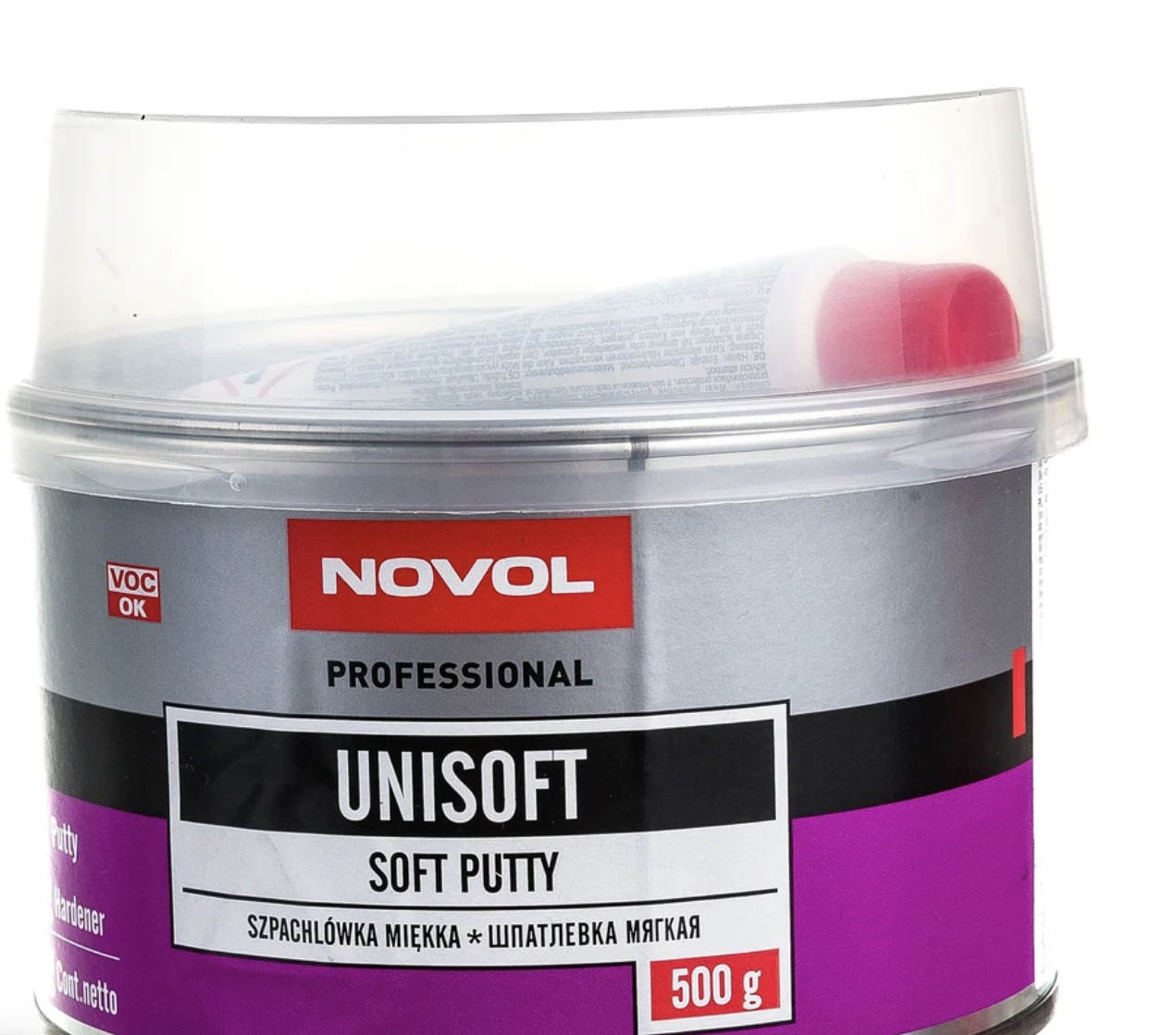 NOVOL Unisoft Шпатлевка универсальная мягкая (0,5кг)