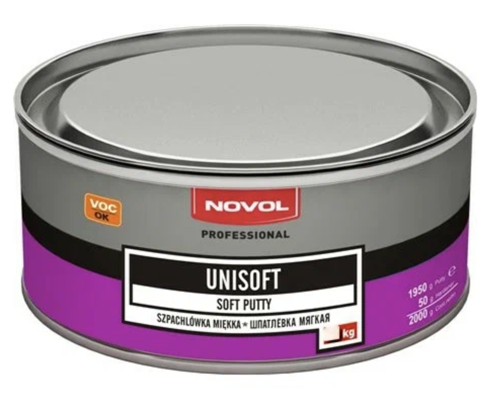 NOVOL Unisoft Шпатлевка универсальная мягкая (1,8кг)