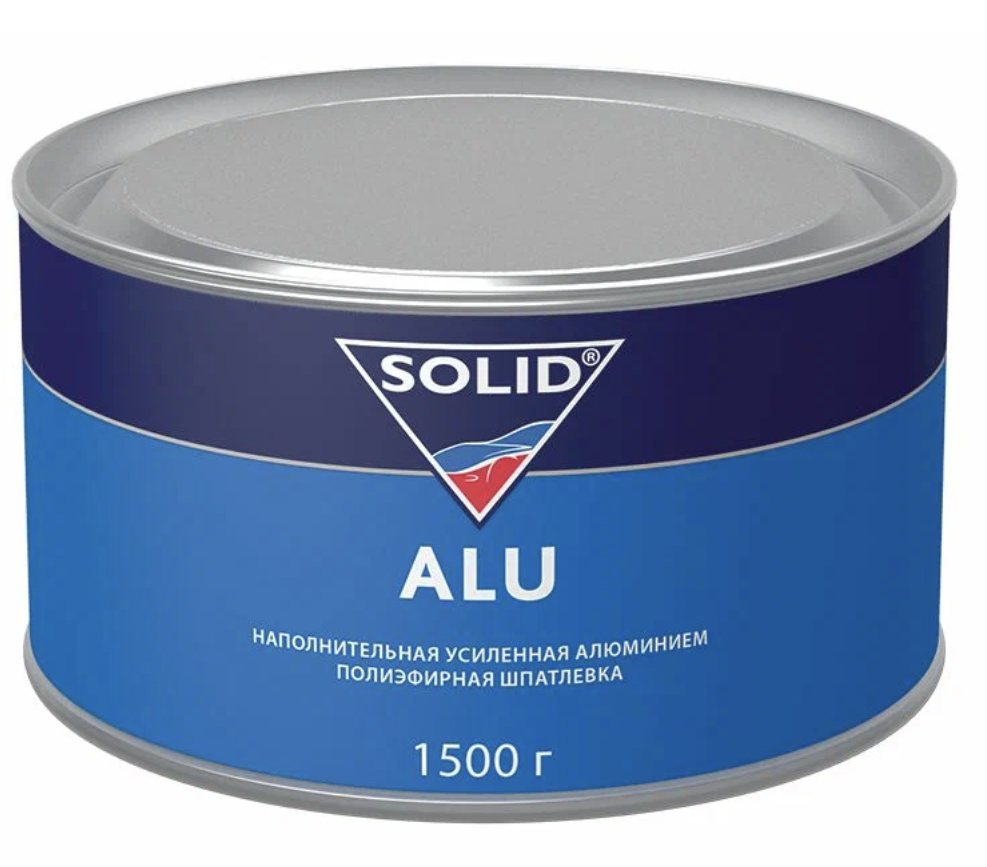 SOLID ALU наполнительная шпатлевка, усиленная алюминием (1500гр)